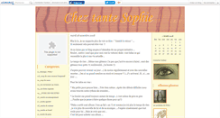 Desktop Screenshot of cheztantesophie.canalblog.com