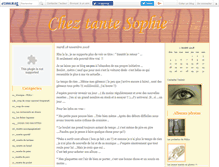 Tablet Screenshot of cheztantesophie.canalblog.com