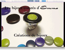 Tablet Screenshot of bijouxcolores.canalblog.com