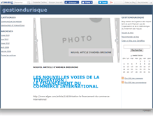Tablet Screenshot of gestiondurisque.canalblog.com