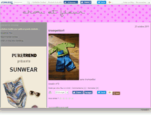 Tablet Screenshot of chouetfleufleur.canalblog.com