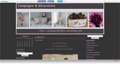 Desktop Screenshot of campagneetdeco.canalblog.com