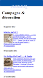 Mobile Screenshot of campagneetdeco.canalblog.com