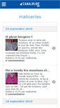 Mobile Screenshot of maliceries.canalblog.com