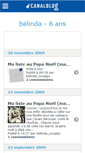 Mobile Screenshot of belindascrappy.canalblog.com
