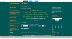 Desktop Screenshot of leslaurons.canalblog.com