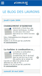 Mobile Screenshot of leslaurons.canalblog.com