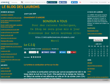 Tablet Screenshot of leslaurons.canalblog.com