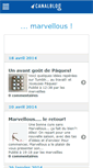 Mobile Screenshot of marvellous.canalblog.com