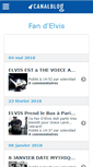 Mobile Screenshot of fandelvis.canalblog.com