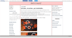 Desktop Screenshot of delitcreatif.canalblog.com