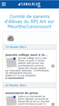 Mobile Screenshot of cpeartlenoncourt.canalblog.com