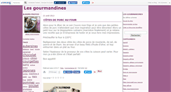 Desktop Screenshot of les3gourmandines.canalblog.com
