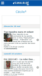 Mobile Screenshot of cecile2.canalblog.com