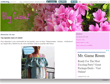Tablet Screenshot of cecile2.canalblog.com