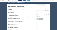 Desktop Screenshot of lescaleprovence.canalblog.com