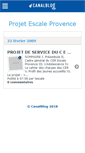 Mobile Screenshot of lescaleprovence.canalblog.com