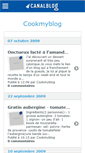 Mobile Screenshot of cuisinenet.canalblog.com