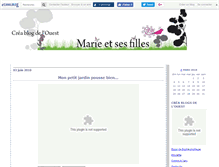 Tablet Screenshot of marieetsesfilles.canalblog.com