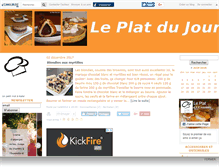Tablet Screenshot of leplatdujour.canalblog.com