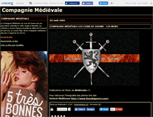 Tablet Screenshot of medievale.canalblog.com