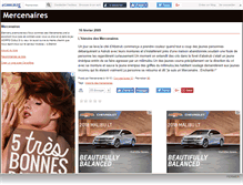 Tablet Screenshot of mercenairies.canalblog.com