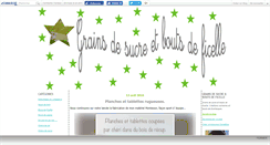 Desktop Screenshot of grainsdesucre.canalblog.com