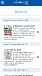 Mobile Screenshot of lulianne.canalblog.com