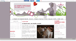 Desktop Screenshot of coeurdartichaut4.canalblog.com