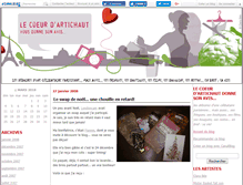Tablet Screenshot of coeurdartichaut4.canalblog.com
