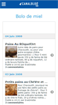 Mobile Screenshot of bolodemiel.canalblog.com
