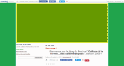 Desktop Screenshot of culturealaferme.canalblog.com