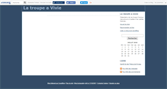 Desktop Screenshot of latroupeavivie.canalblog.com