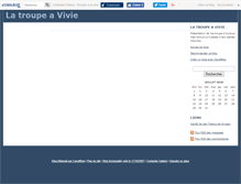 Tablet Screenshot of latroupeavivie.canalblog.com