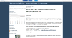 Desktop Screenshot of jacqueswilliet.canalblog.com