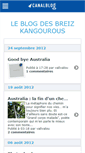 Mobile Screenshot of newlifeaustralia.canalblog.com