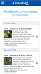 Mobile Screenshot of eloobooks.canalblog.com