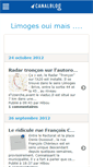 Mobile Screenshot of limogesouimais.canalblog.com