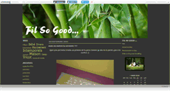 Desktop Screenshot of filsogood.canalblog.com