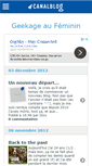 Mobile Screenshot of gixette.canalblog.com