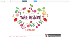 Desktop Screenshot of mariedesbons.canalblog.com