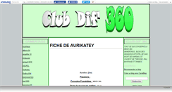 Desktop Screenshot of clubdif360.canalblog.com