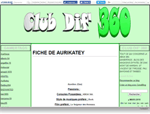Tablet Screenshot of clubdif360.canalblog.com