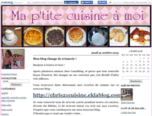 Tablet Screenshot of criscuisine.canalblog.com