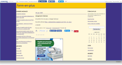 Desktop Screenshot of formenplus.canalblog.com