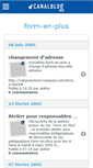 Mobile Screenshot of formenplus.canalblog.com