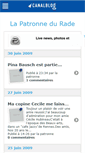 Mobile Screenshot of lagrandepatronne.canalblog.com