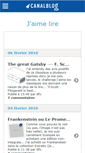 Mobile Screenshot of gmlire.canalblog.com