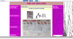 Desktop Screenshot of imelesgrillons.canalblog.com