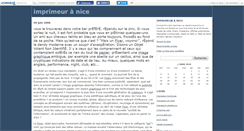 Desktop Screenshot of imprimeuranice.canalblog.com